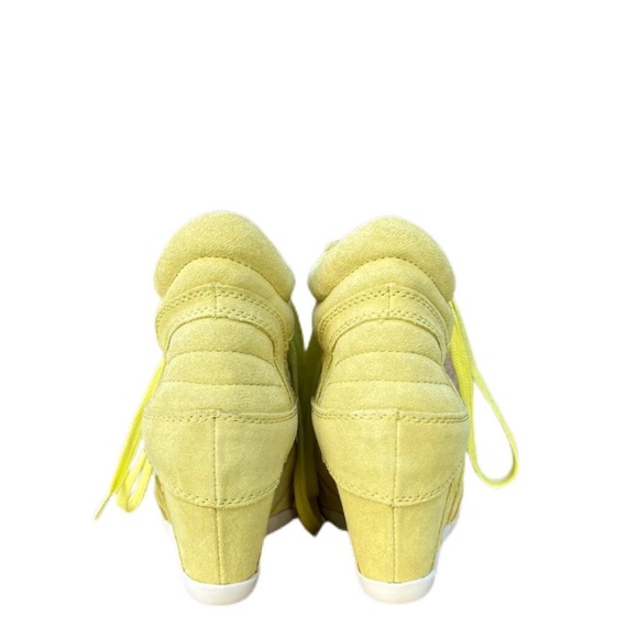 ASH BOWIE SUEDE WEDGE SNEAKER & CANVAS BOOTIES Size: 34 / US 4 - Picture 2 of 7